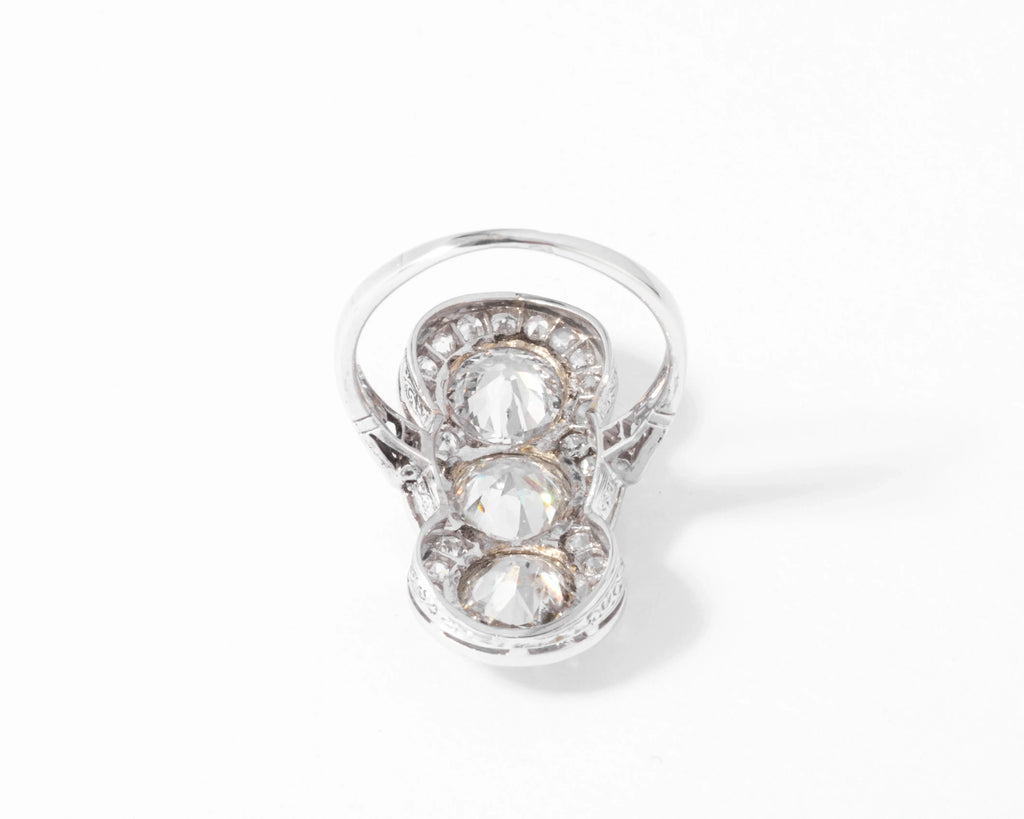 You and I ring in platinum and diamond