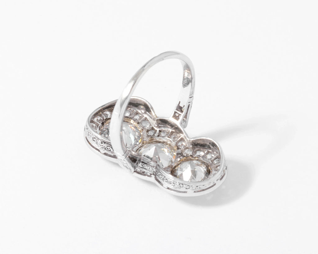 You and I ring in platinum and diamond