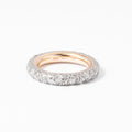 Alliance en or gris et diamant de la maison Pomellato collection Tango