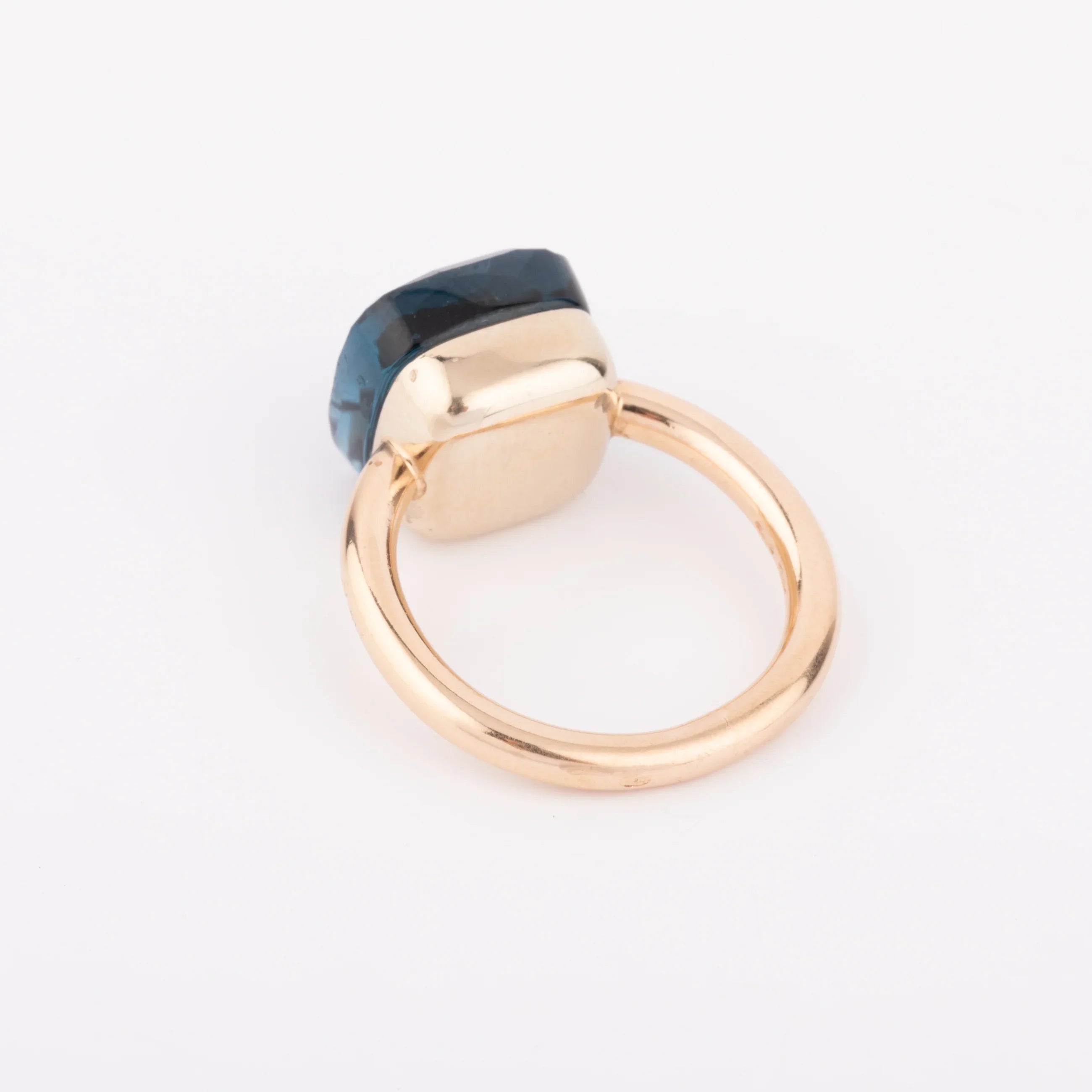 Nudo XL ring in London blue topaz