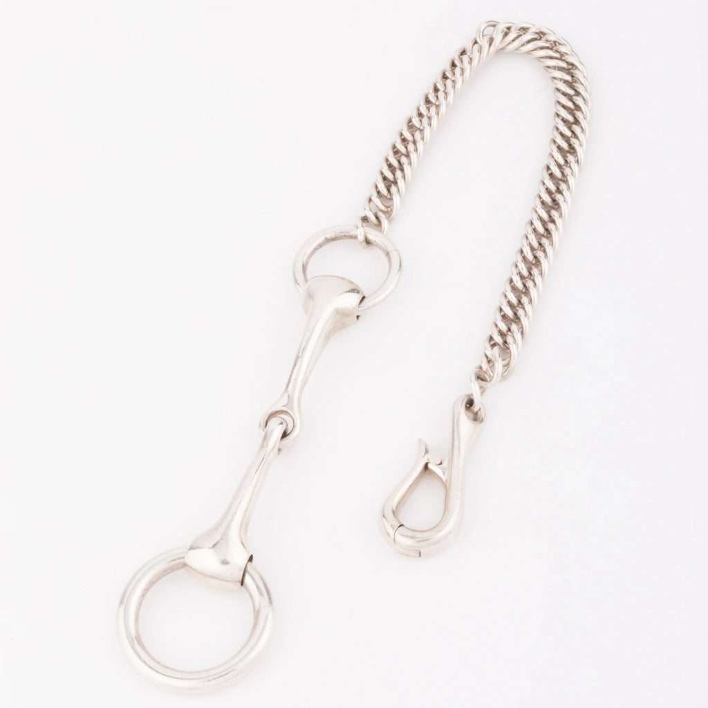 Bracelet de la maison Hermès en argent modèle Mors
