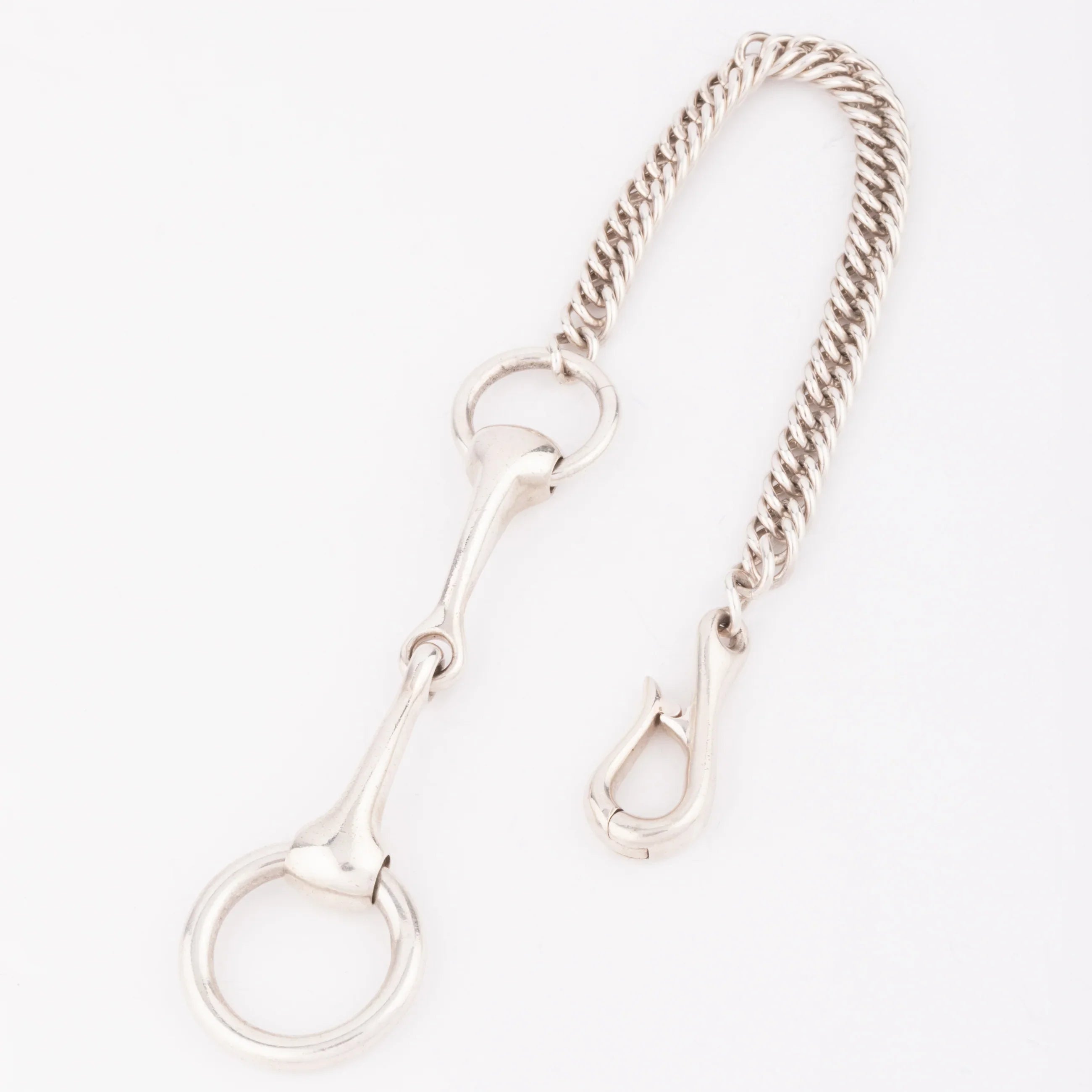 Bracelet de la maison Hermès en argent modèle Mors