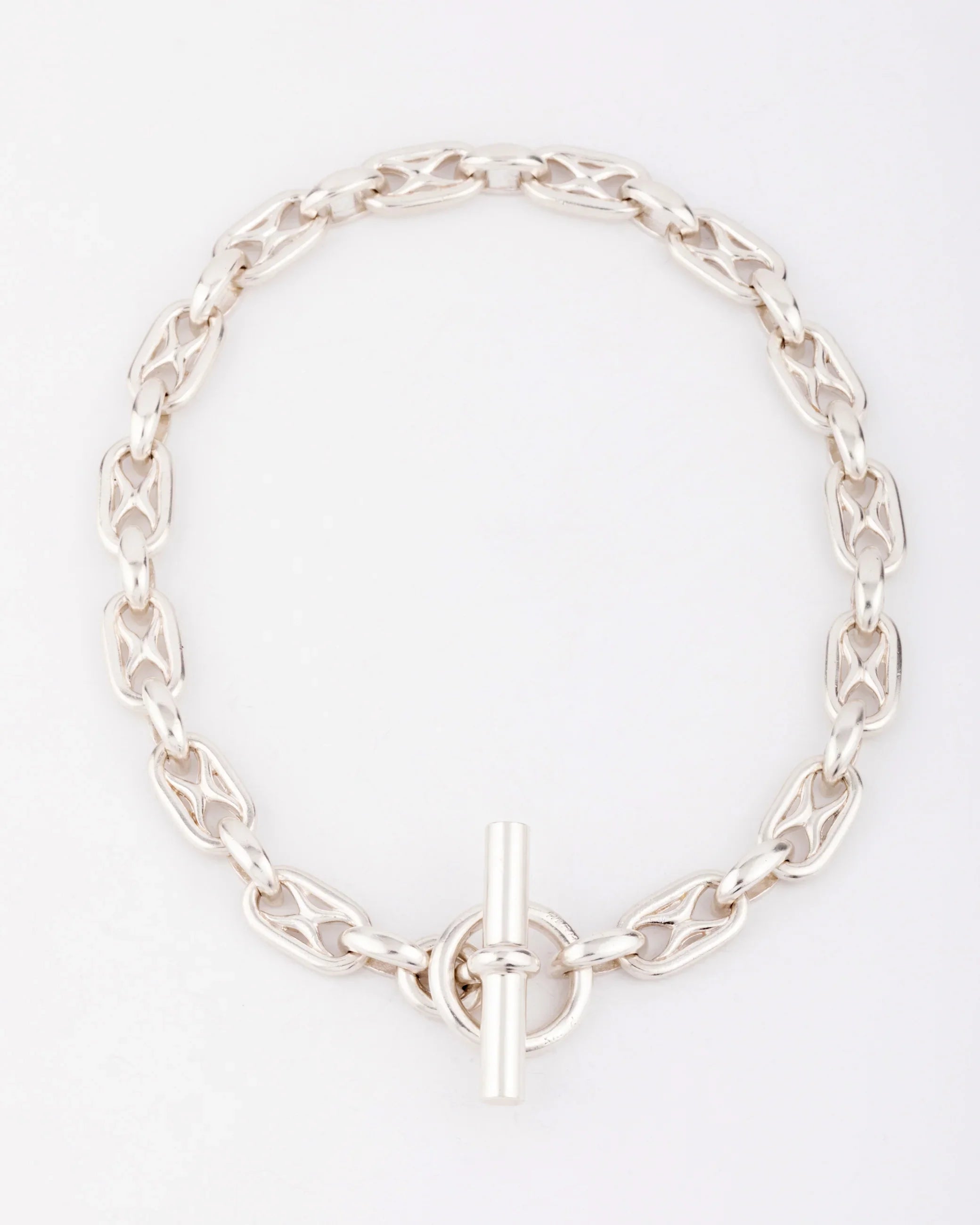 Collier de maison Hermès modèle chaine d'ancre