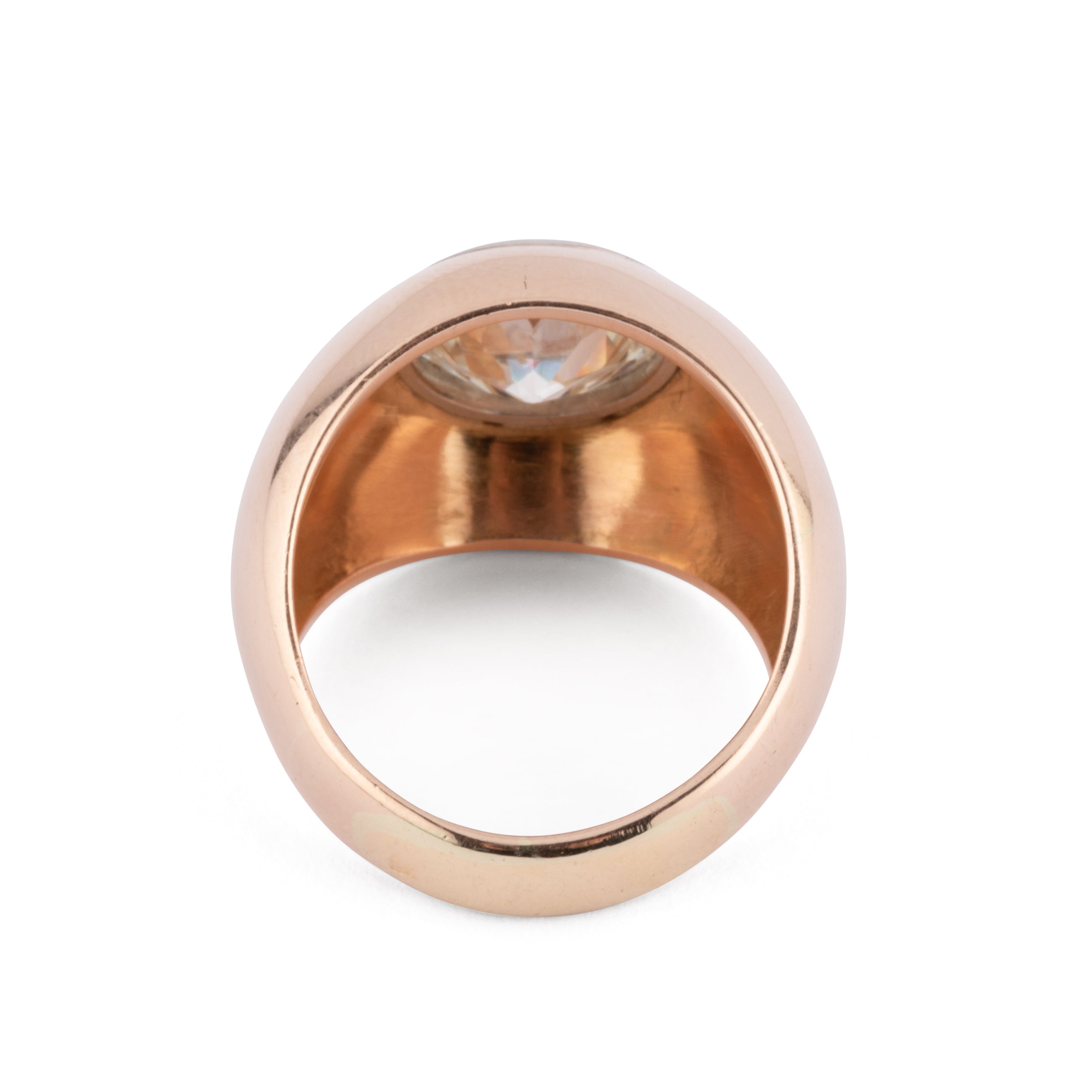 Solitaire ring band