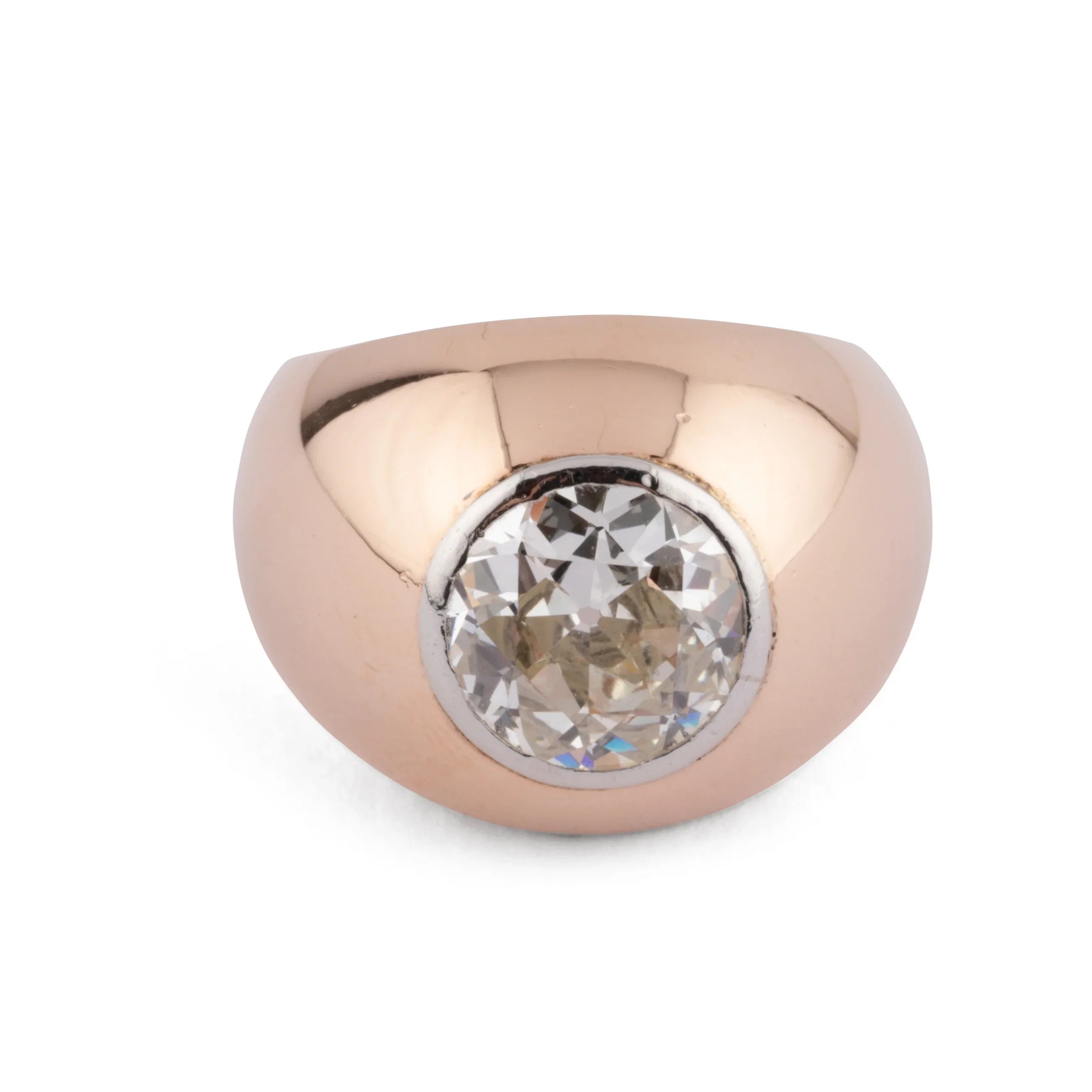Solitaire ring band