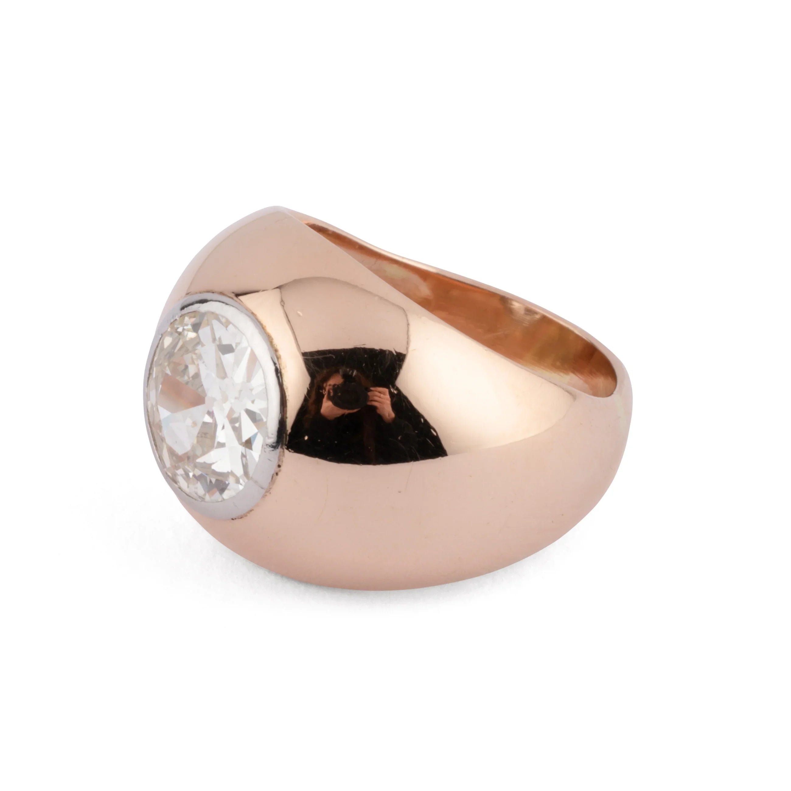 Solitaire ring band