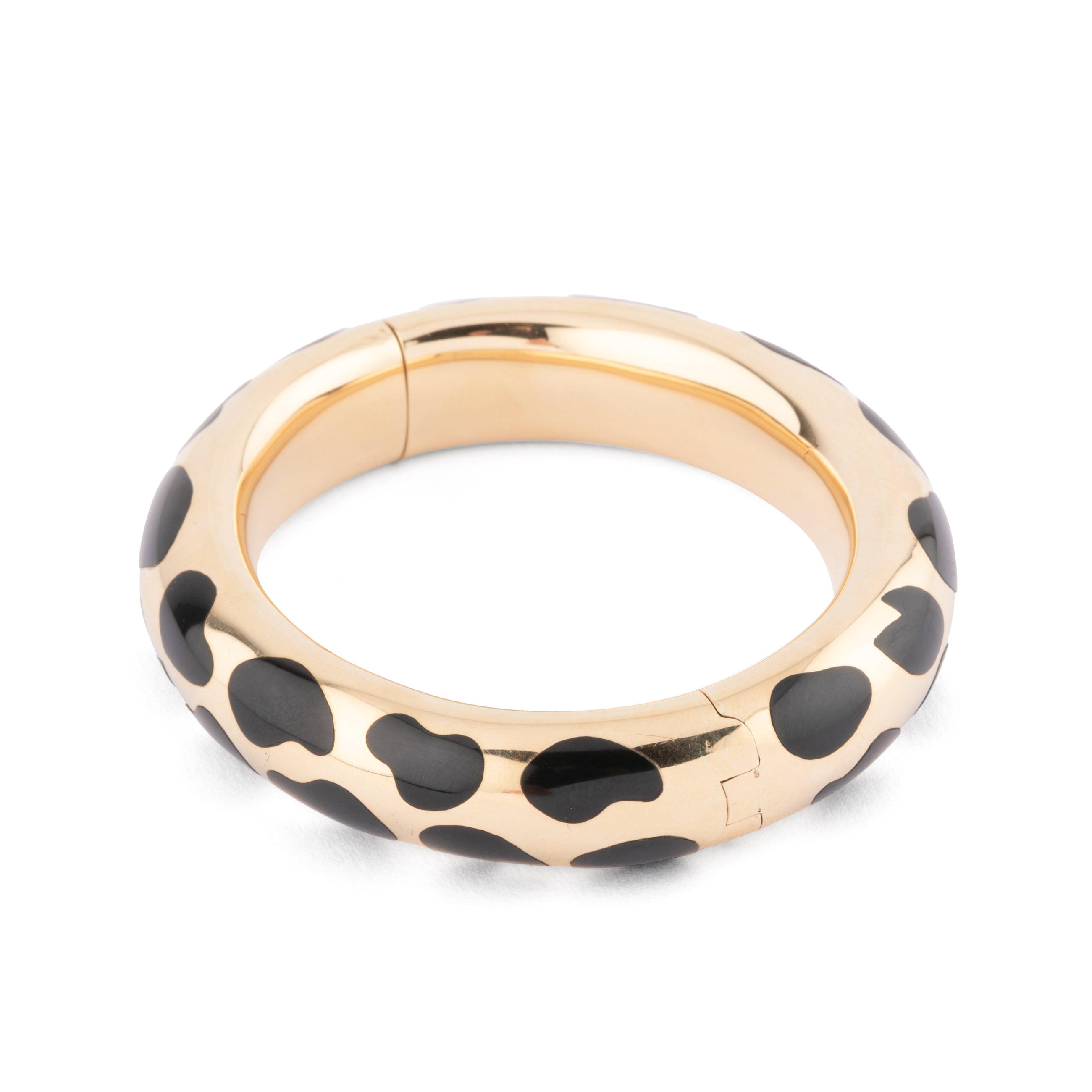 Bracelet or jaune et jade noir Angela Cummings pour Tiffany