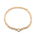 Collier en or jaune maille jaseron