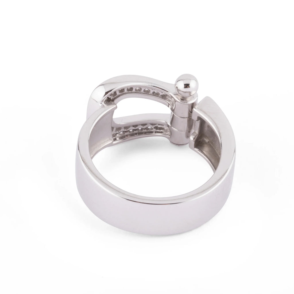 Fred Force 10 White Gold and Diamond Ring