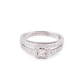 Mauboussin white gold and diamond ring