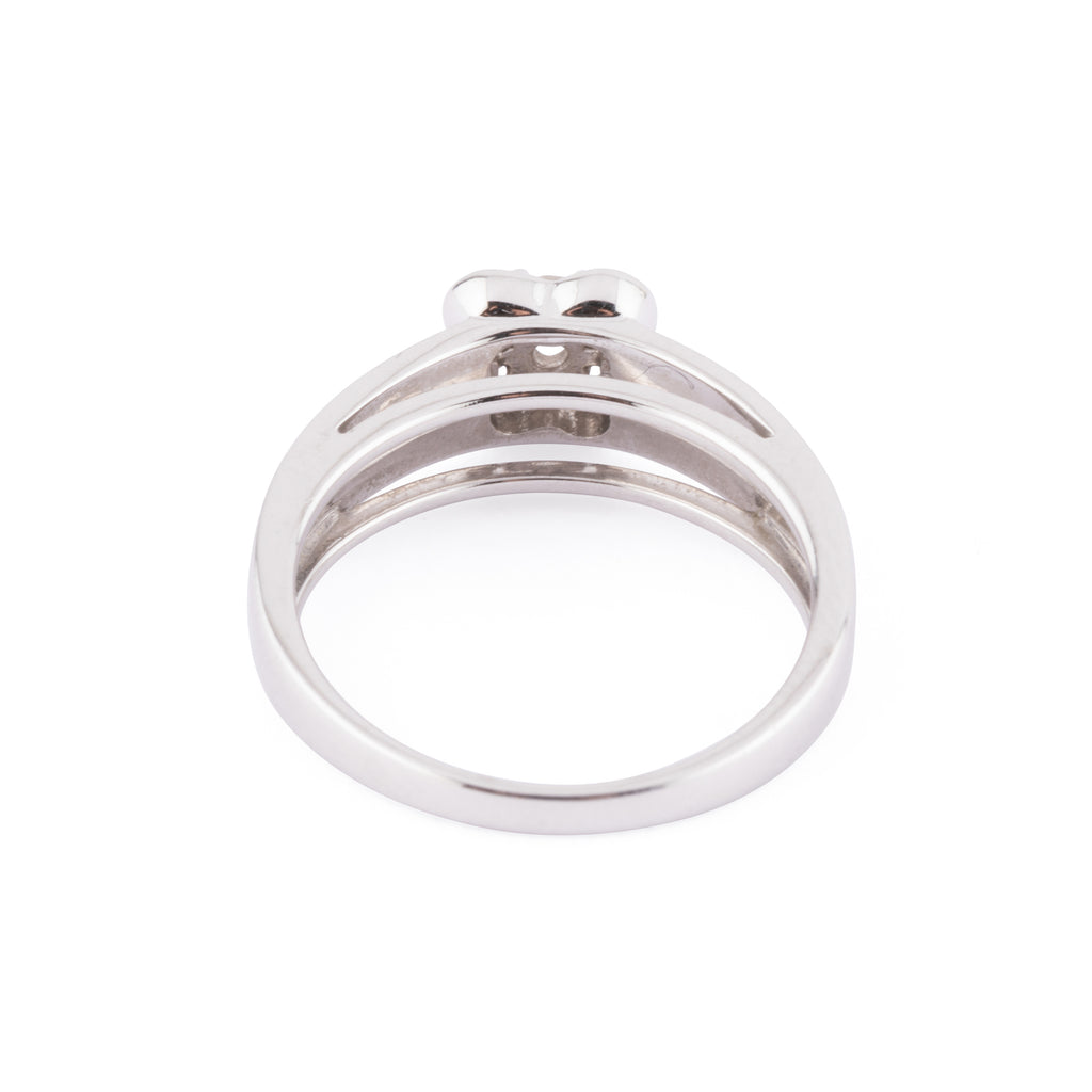 Mauboussin white gold and diamond ring