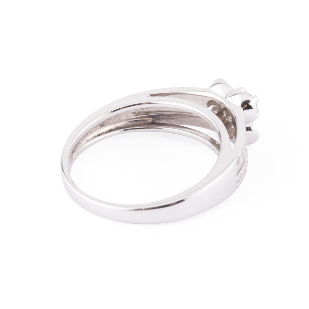 Mauboussin white gold and diamond ring