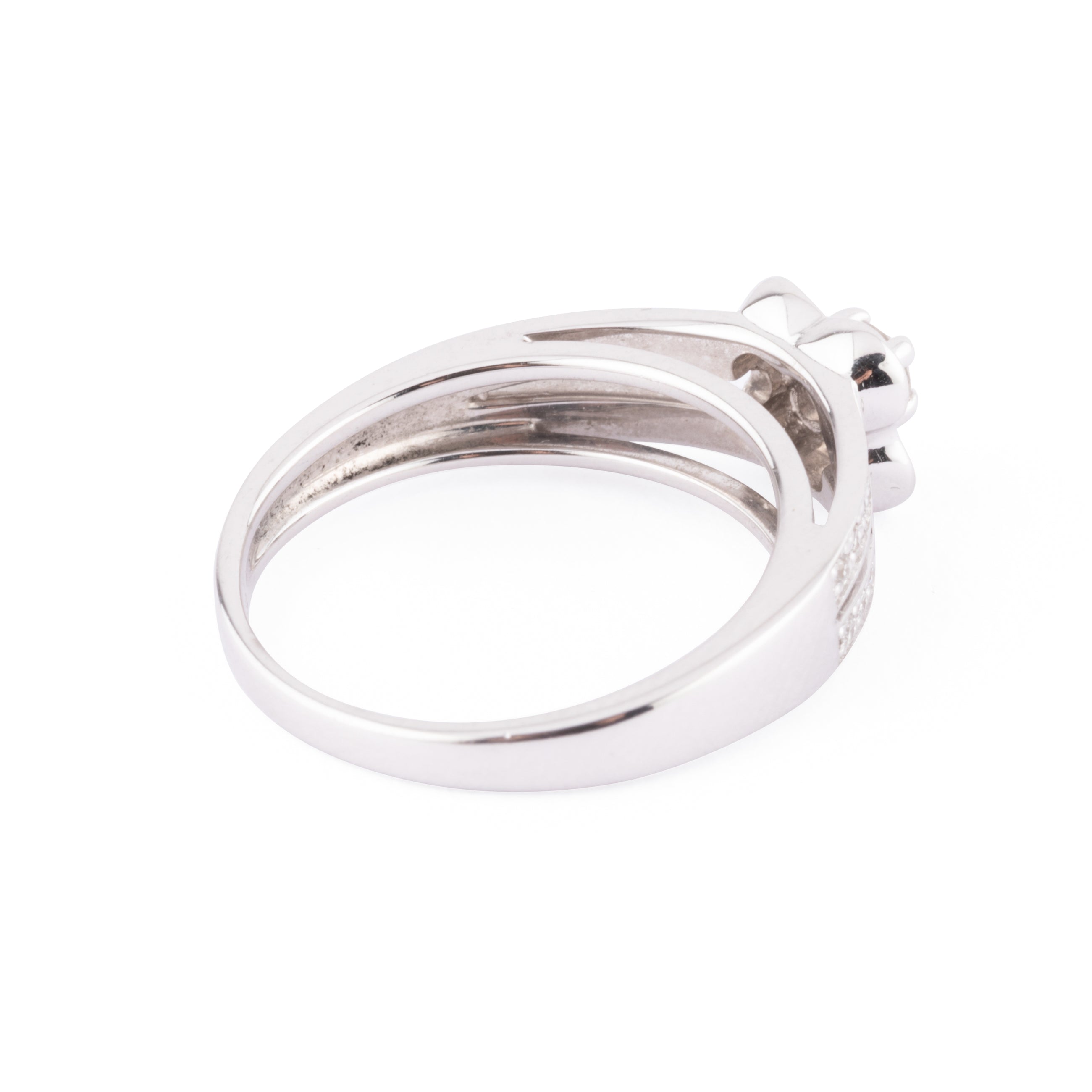 Mauboussin white gold and diamond ring