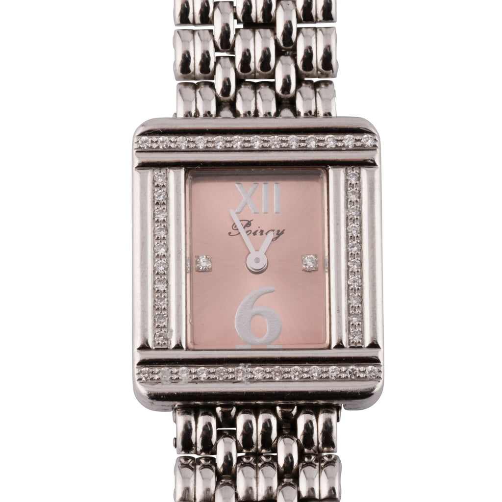 Montre en or gris et diamant Poiray modèle ma première mini