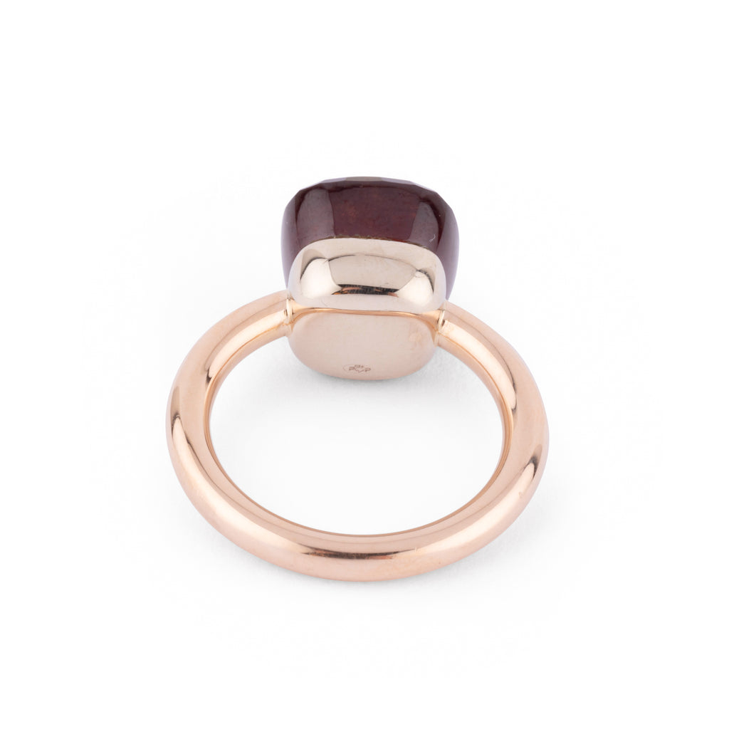 Pomellato Nudo ring with garnet