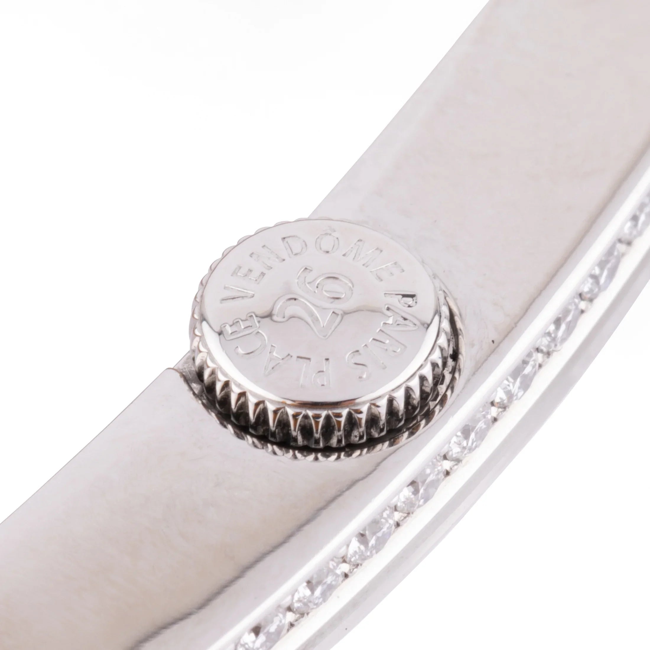 Montre rectangulaire en acier Boucheron collection Reflet