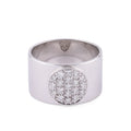 Bague de la Maison Dinh Van,modèle Anthea en or gris