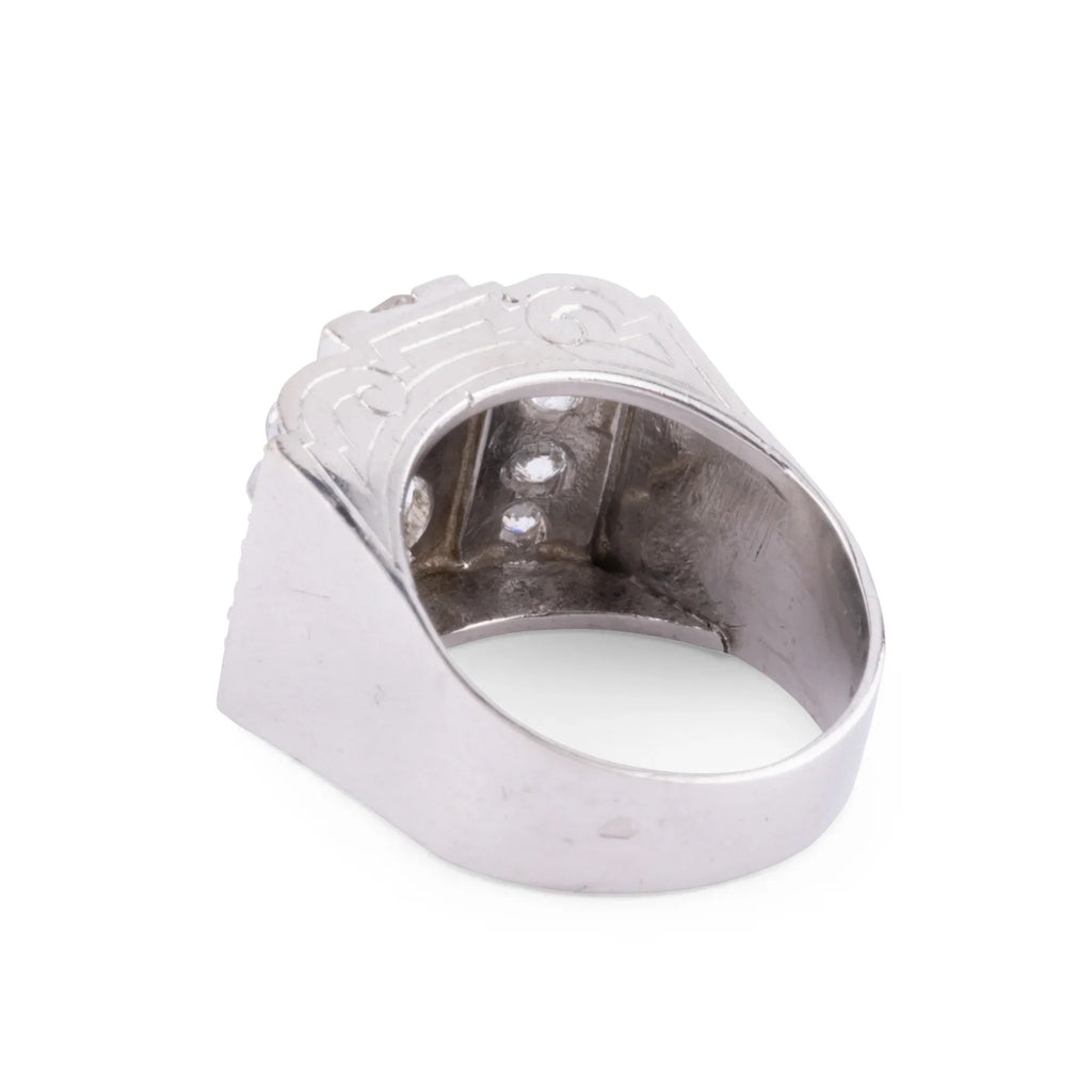 1930s platinum diamond ring
