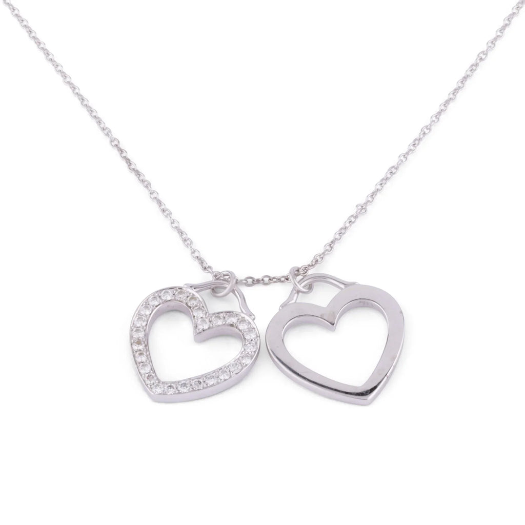 Collier en or gris et diamant de la maison Tiffany & Co