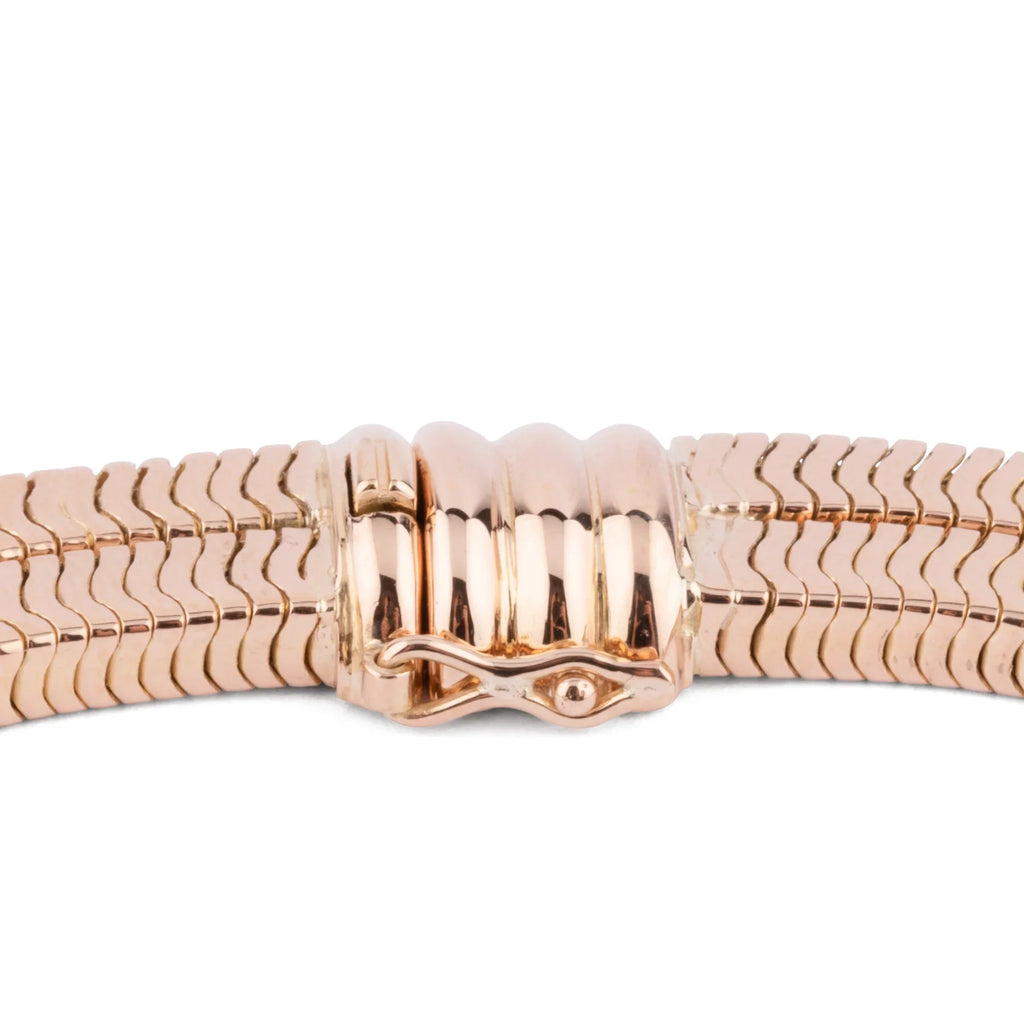 Collier or jaune double rang maillon lisse