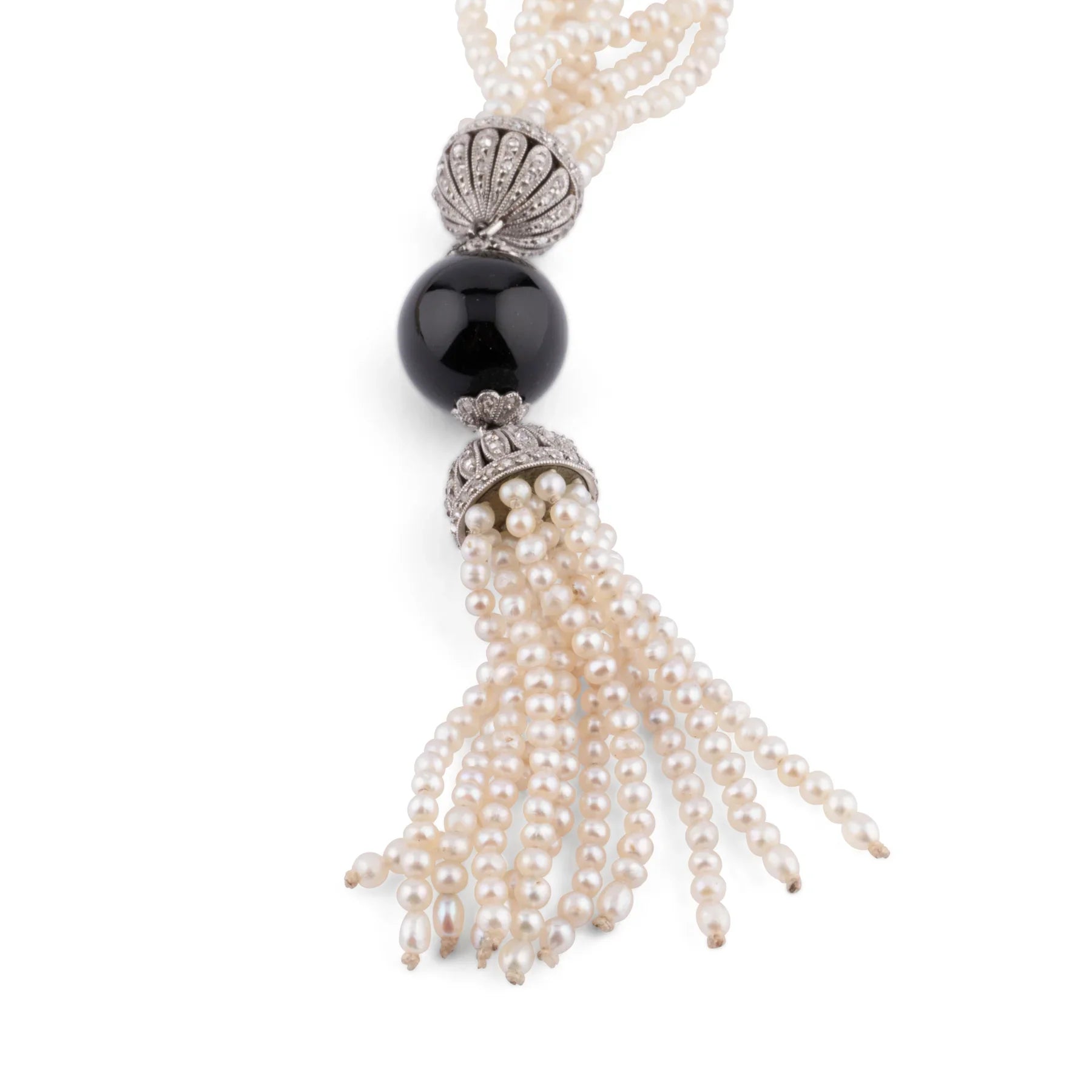 Collier Bayadère en perles fines