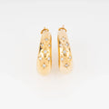 Boucles d'oreilles de la Maison Chaumet sur or jaune
