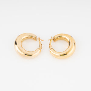 Boucles d'oreilles de la Maison Chaumet sur or jaune