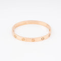 Bracelet or rose de la maison Cartier  collection Love grand modèle