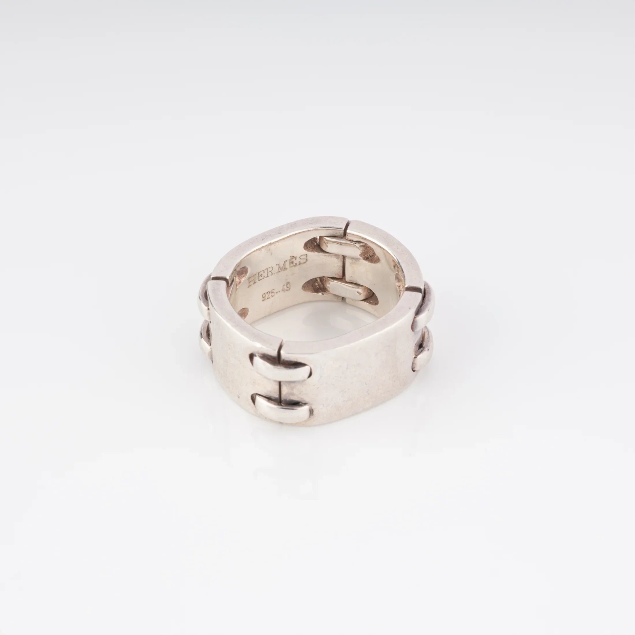 Vintage Hermès sterling silver ring
