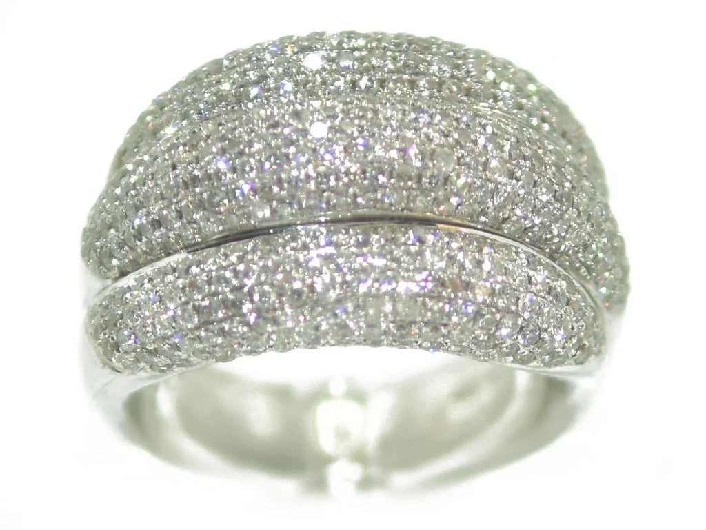 Bague jonc en diamant - adalgyseboutique