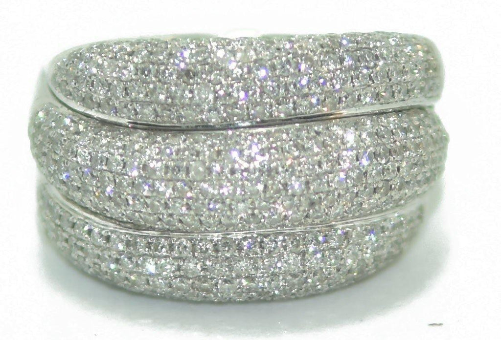 Bague jonc en diamant - adalgyseboutique
