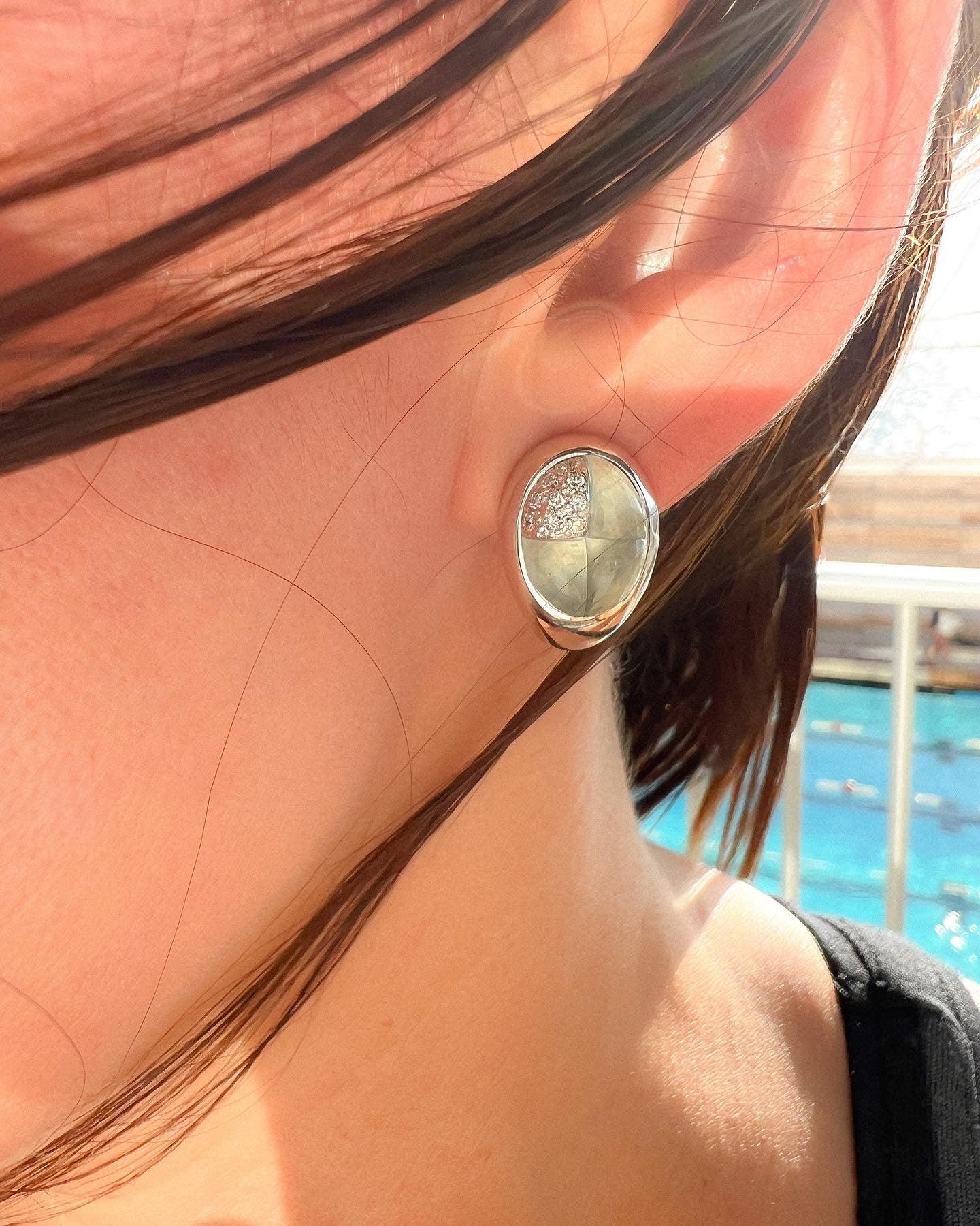 Boucles d'oreilles de la maison Pomellato modèle Mosaïco