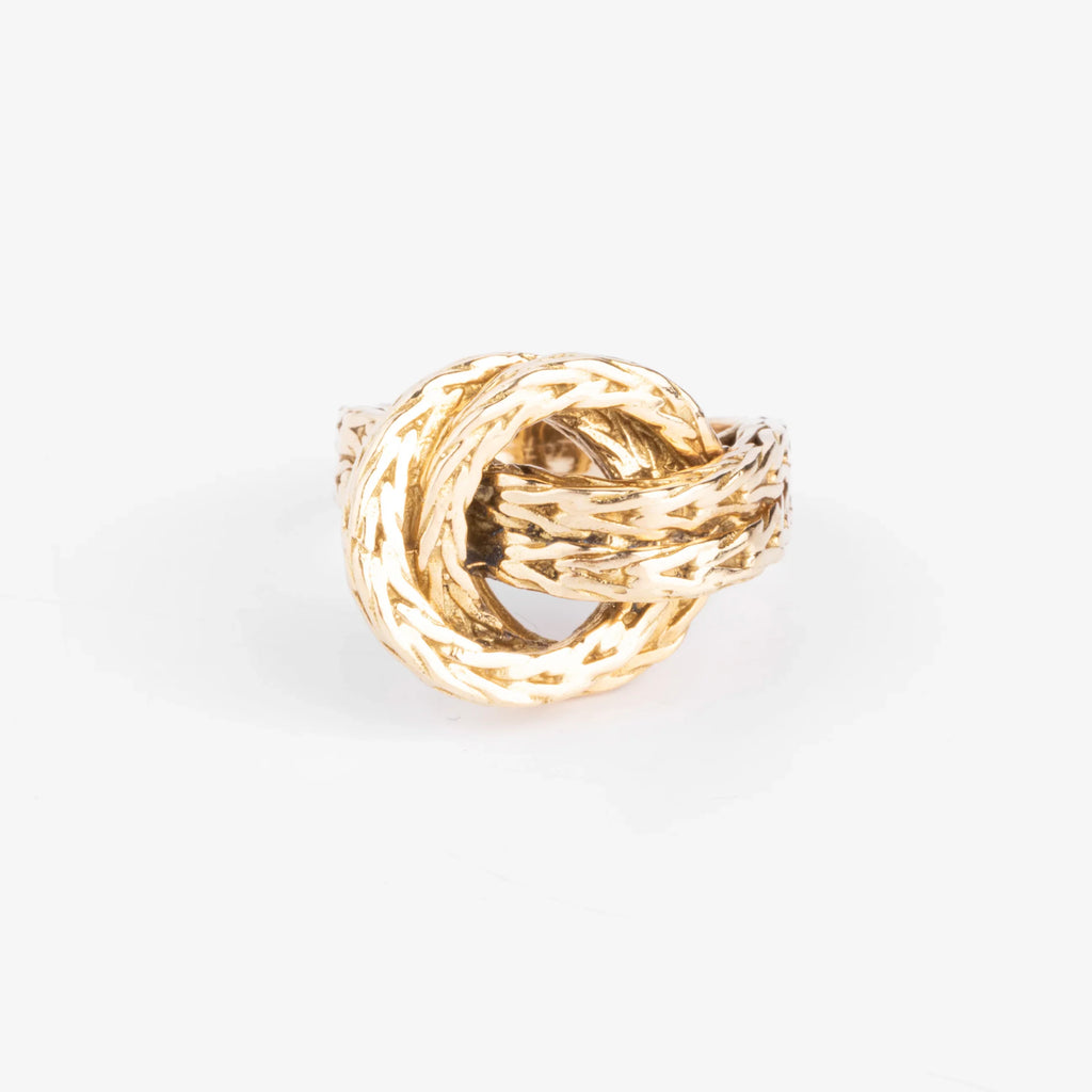 Hermès Vendôme collection yellow gold ring