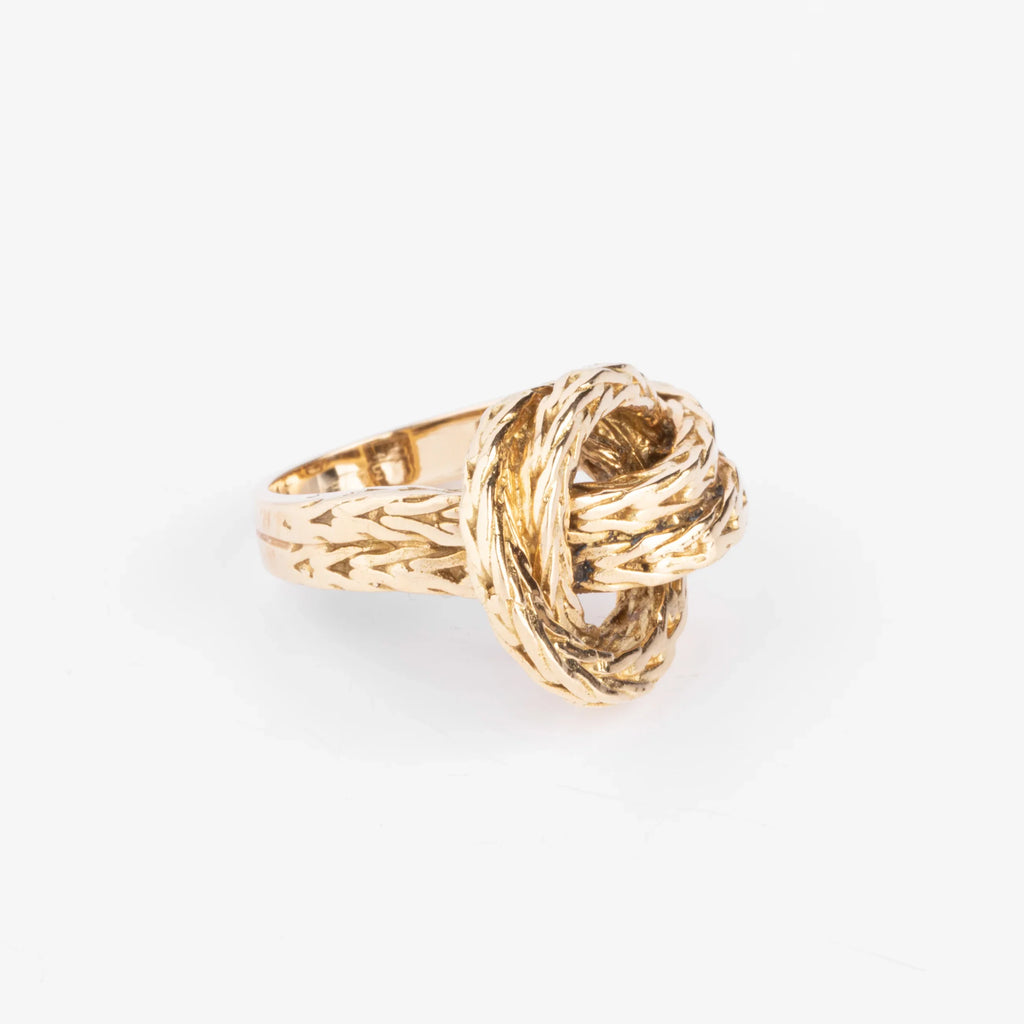 Hermès Vendôme collection yellow gold ring