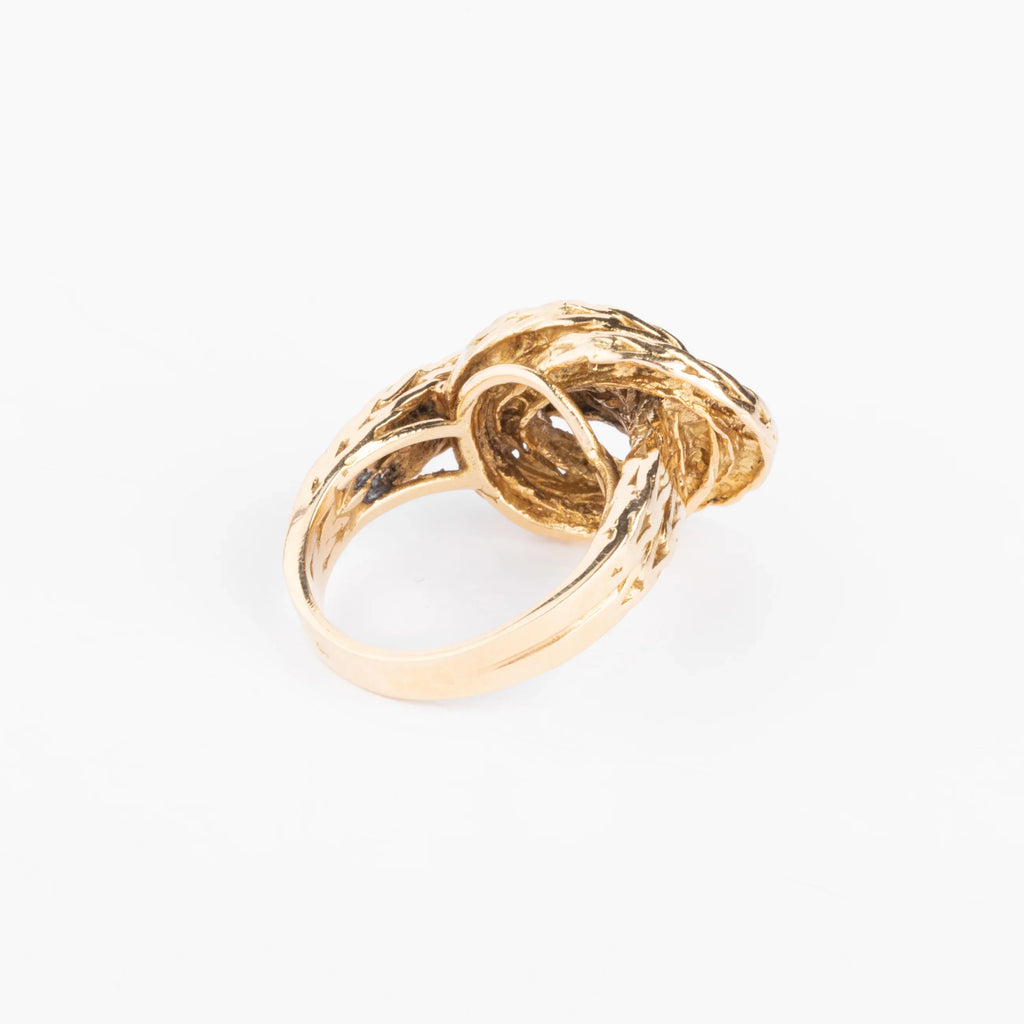Hermès Vendôme collection yellow gold ring