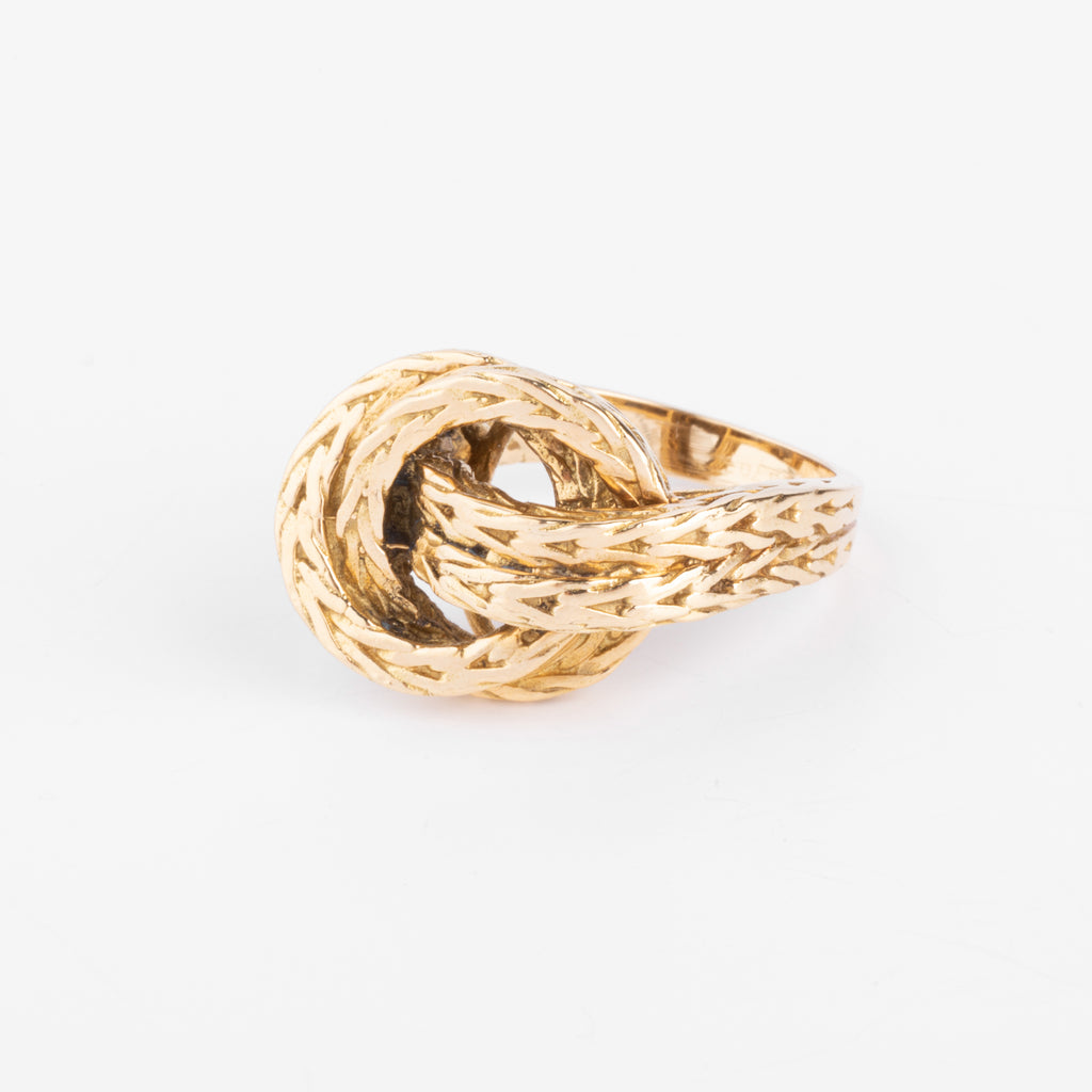Hermès Vendôme collection yellow gold ring