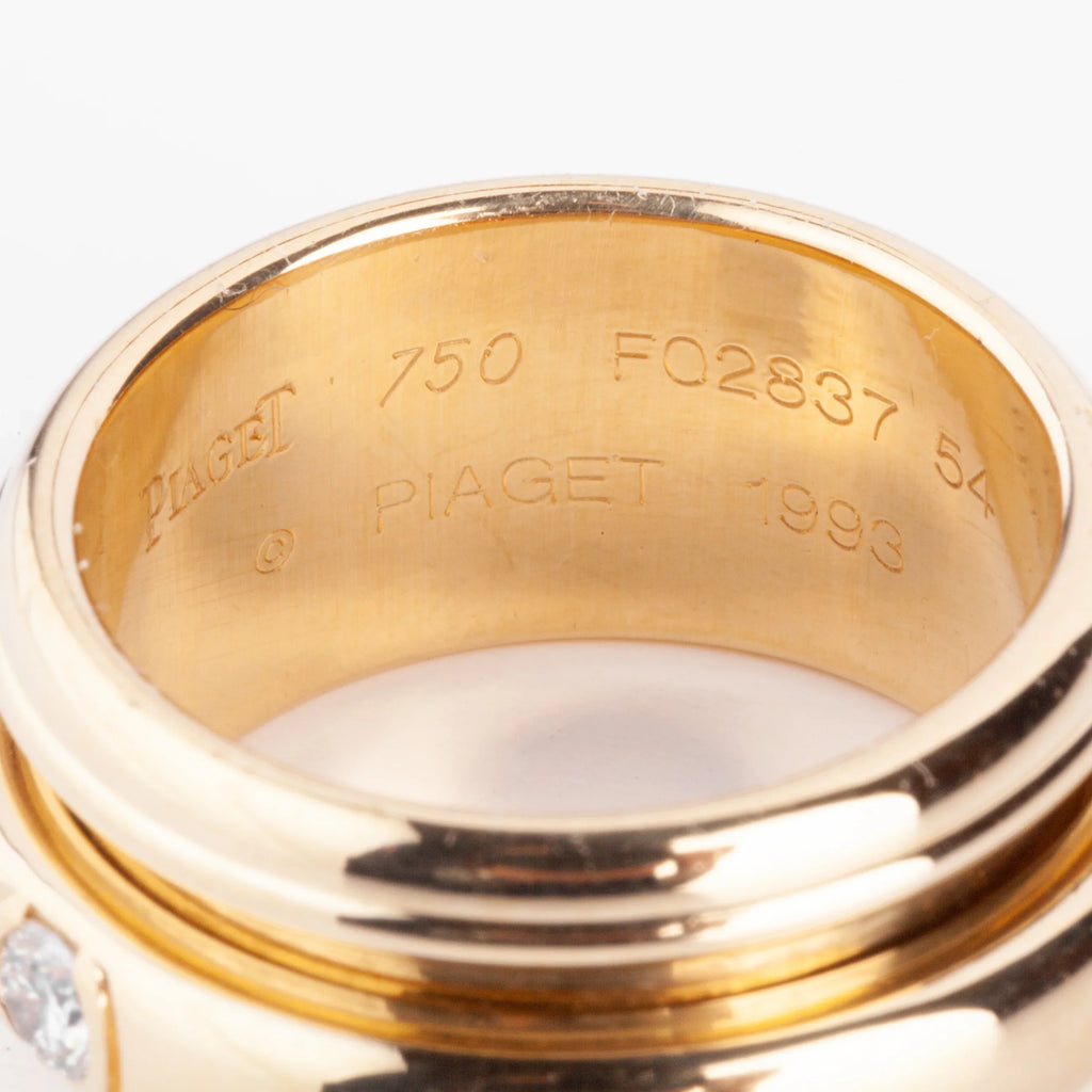 Piaget Possession yellow gold and diamond ring
