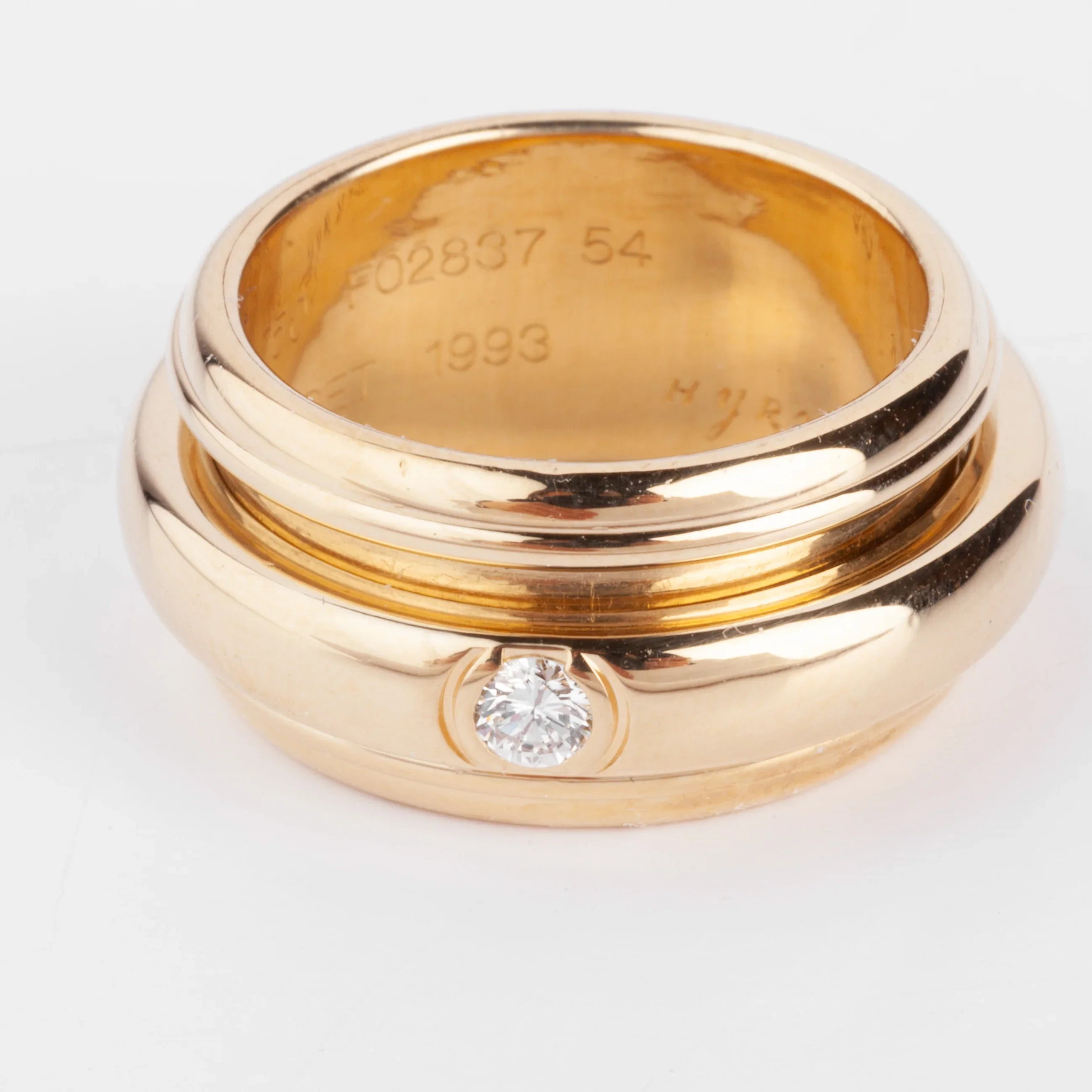 Piaget Possession yellow gold and diamond ring
