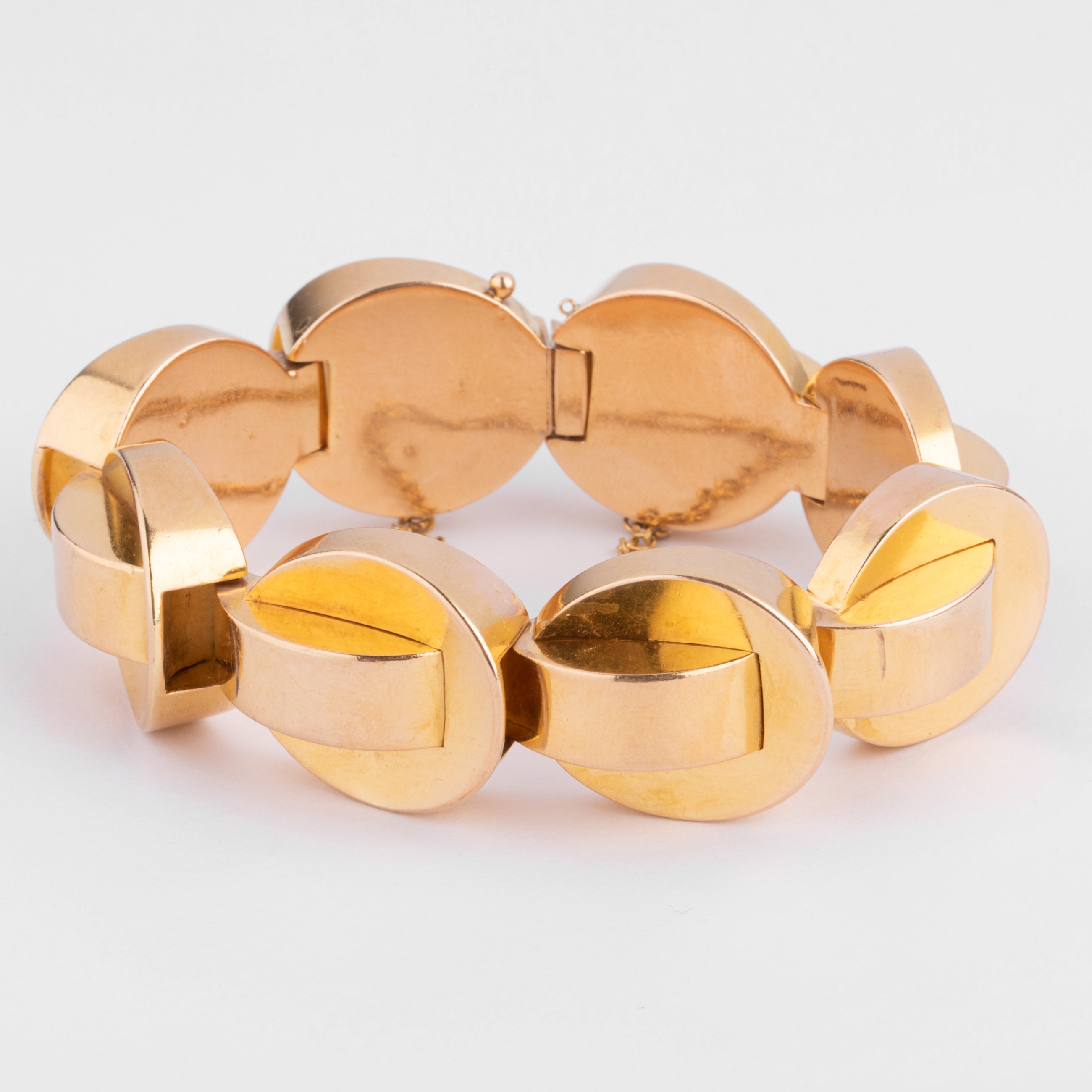Bracelet Tank en or jaune