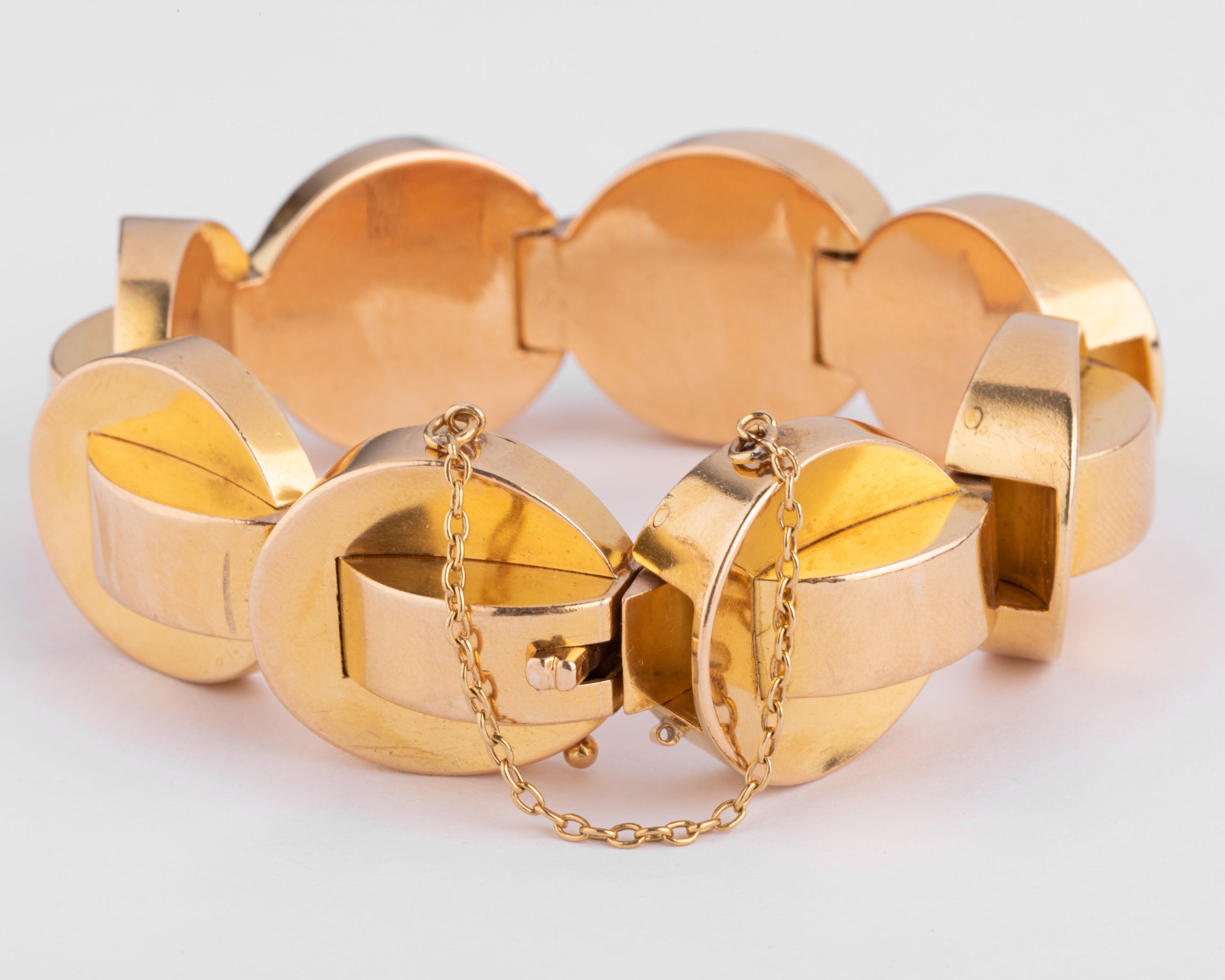 Bracelet Tank en or jaune