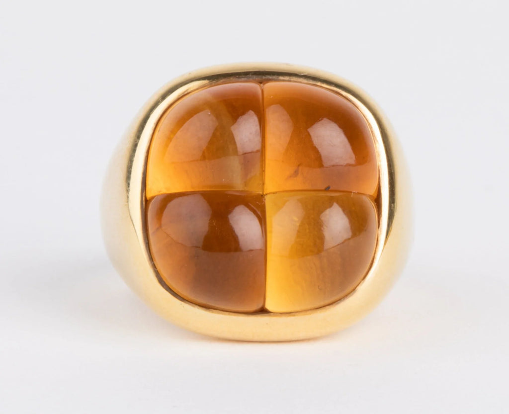 Pomellato Mosaique Collection yellow gold ring