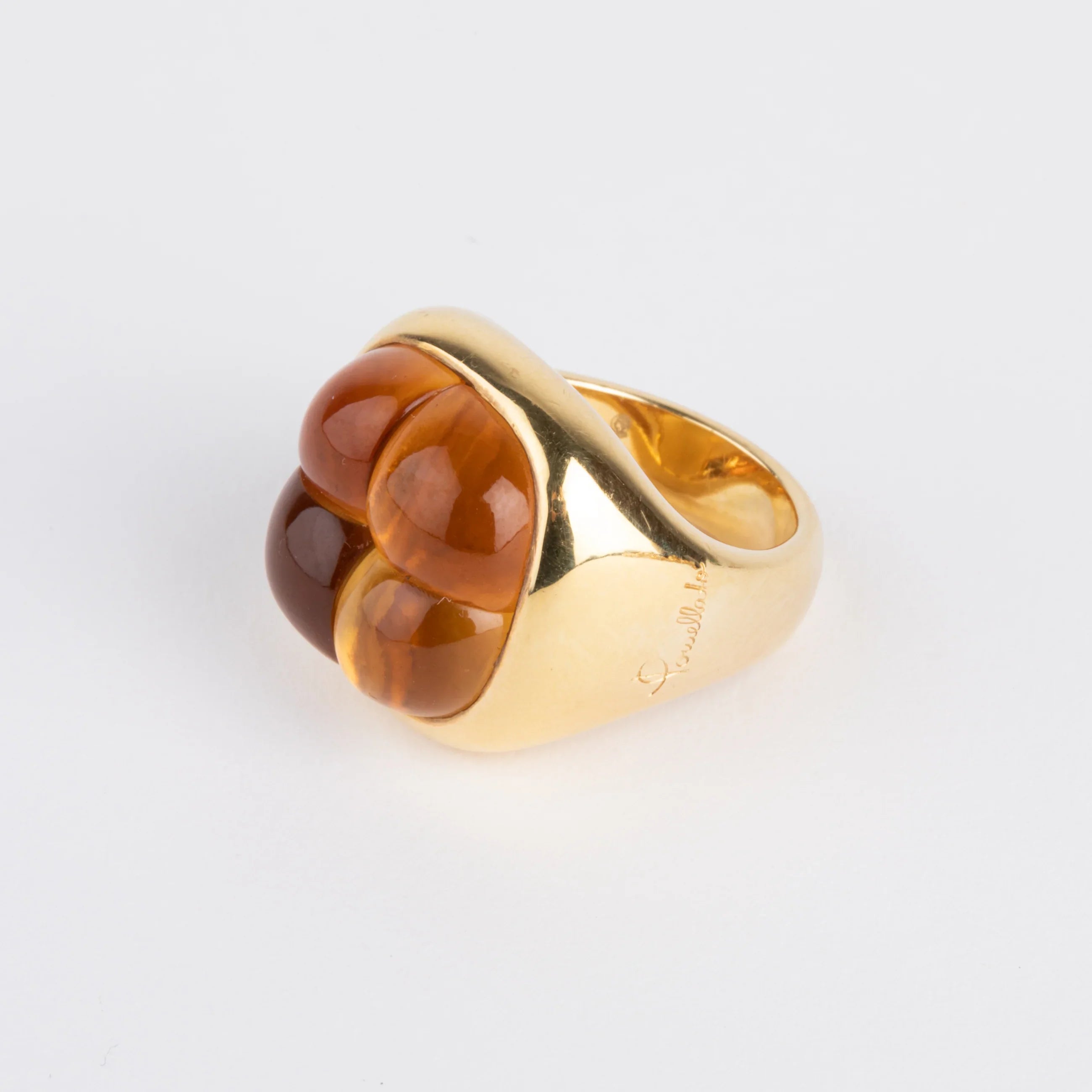 Pomellato Mosaique Collection yellow gold ring