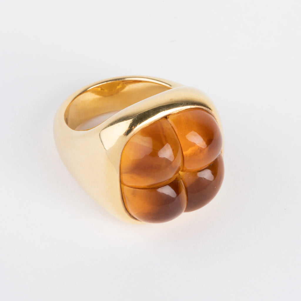 Pomellato Mosaique Collection yellow gold ring