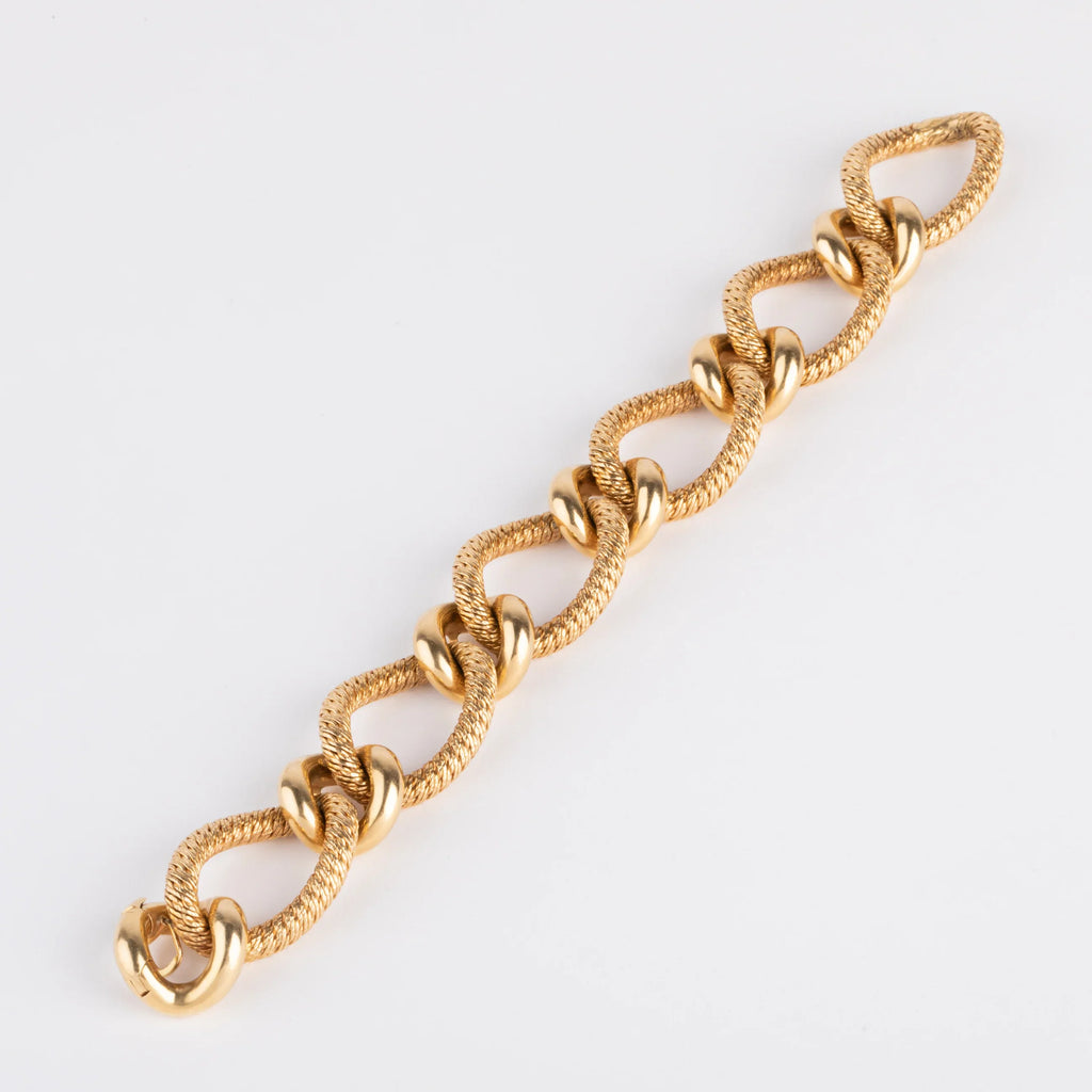 Bracelet en or jaune Georges Lenfant