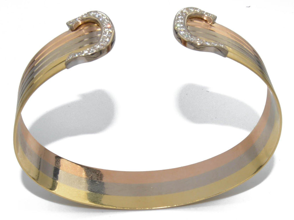 Bracelet de la maison Cartier modèle les 2 C - adalgyseboutique