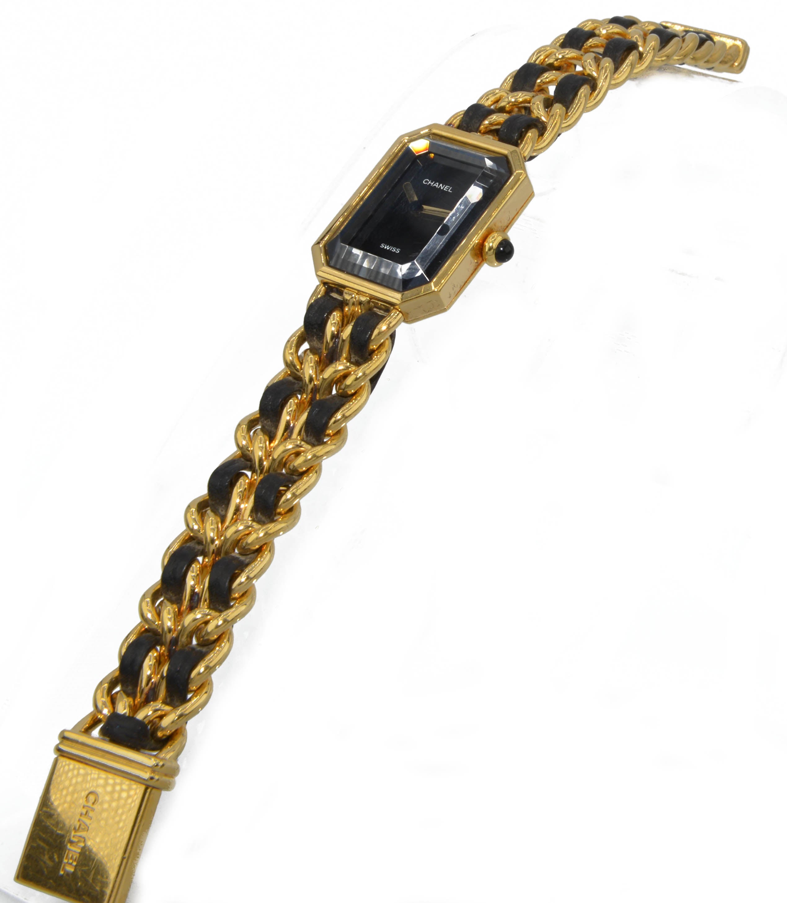 Montre Chanel ma première en métal doré