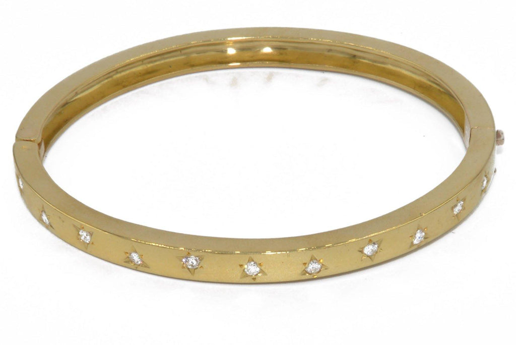 Bracelet ruban en or jaune - adalgyseboutique