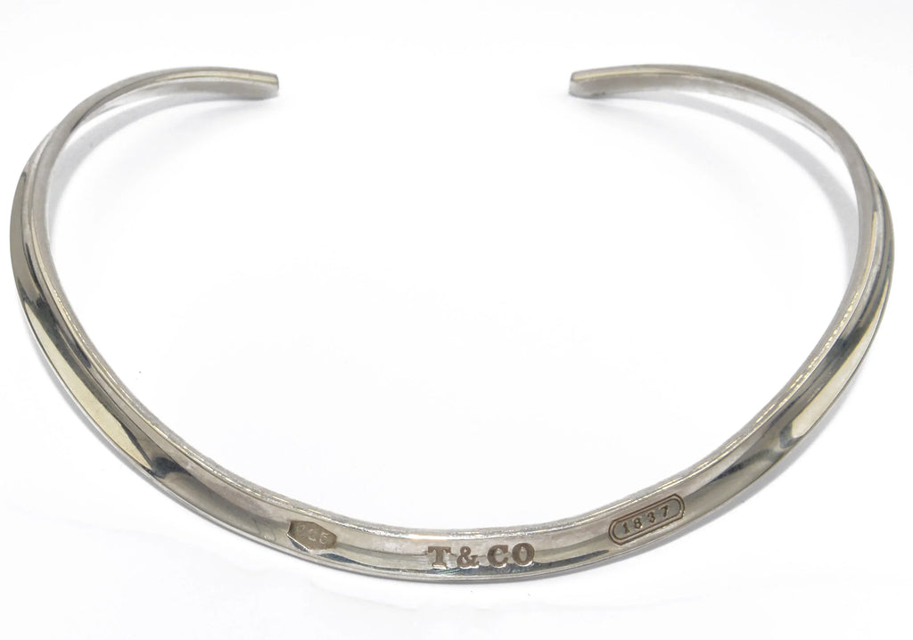 Collier torque en argent de la maison Tiffany