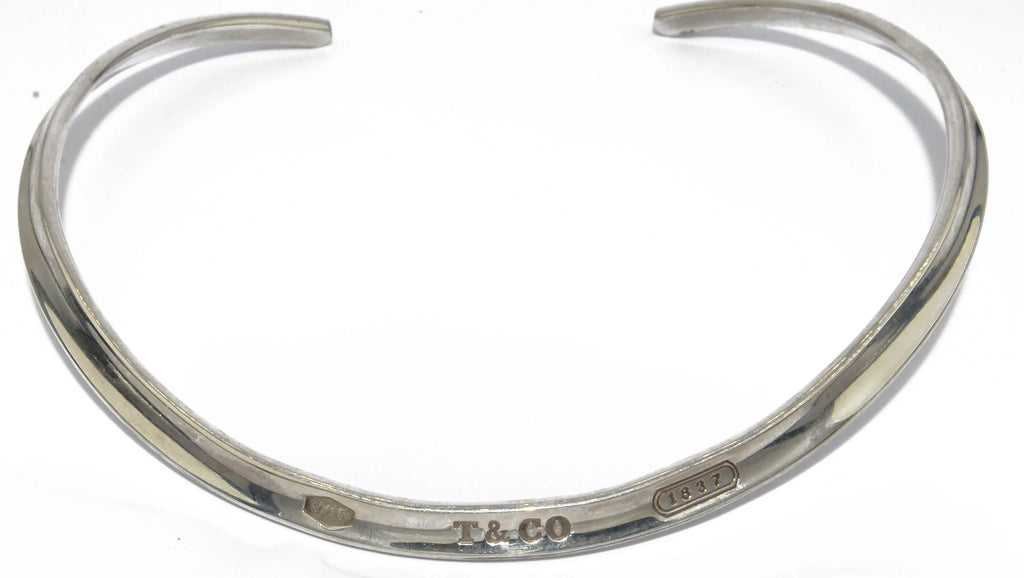 Collier torque en argent de la maison Tiffany