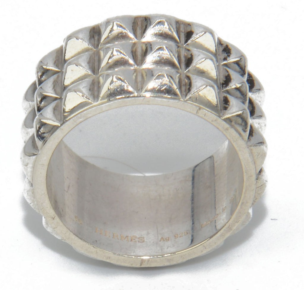 Hermès Espionne ring in silver